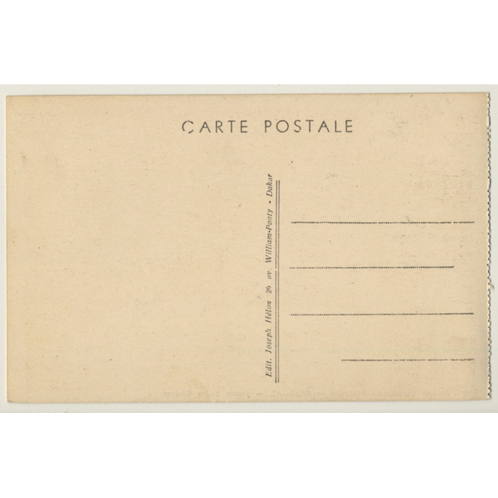 Senegal: Jeunes Filles Cérès / Nude - Ethnic (Vintage PC ~1920s)