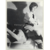 Japanese Domina Sits On Male Slave / BDSM (2nd Gen. Photo ~1960s)