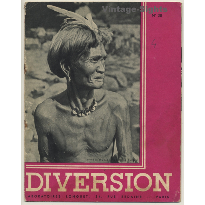 Diversion N° 38: Les Philippines / Ethnic (Vintage Journal ~1930s)