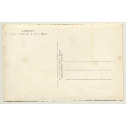 Dahomey / Benin: Jeune Marchande À Porto Novo / Ethnic (Vintage RPPC)