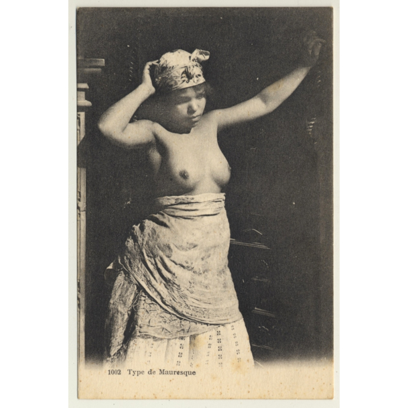 Maghreb: Type De Mauresque / Semi Nude - Ethnic (Vintage PC L. & Y.)