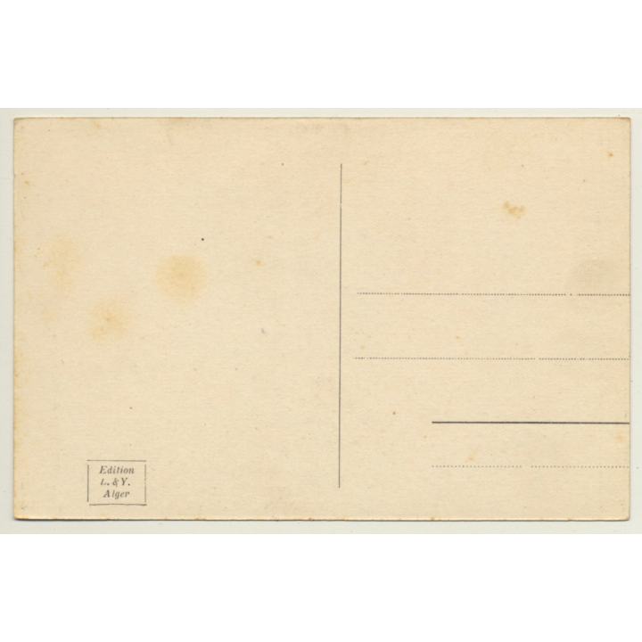 Maghreb: Type De Mauresque / Semi Nude - Ethnic (Vintage PC L. & Y.)