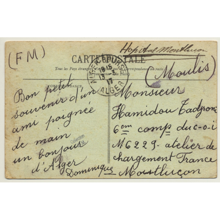 Algeria: Femmes Kabyles / Semi Nude - Ethnic (Vintage PC 1917)