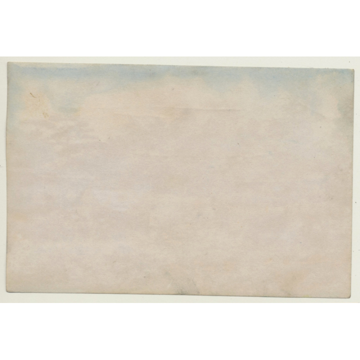 Japan: Geisha In Traditional Garden - Minka / Meiji Period (Vintage Hand Tinted Photo ~1890s)