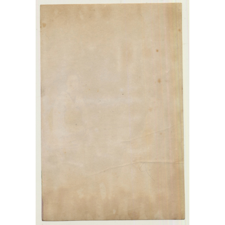 Japan: 2 Geishas *2 - Wagasa - Sakura / Meiji Era (Vintage Hand Tinted Photo ~1890s)