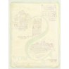 Utrecht - Amsterdam / Netherlands: Mits Restaurants (Vintage Luggage Label)