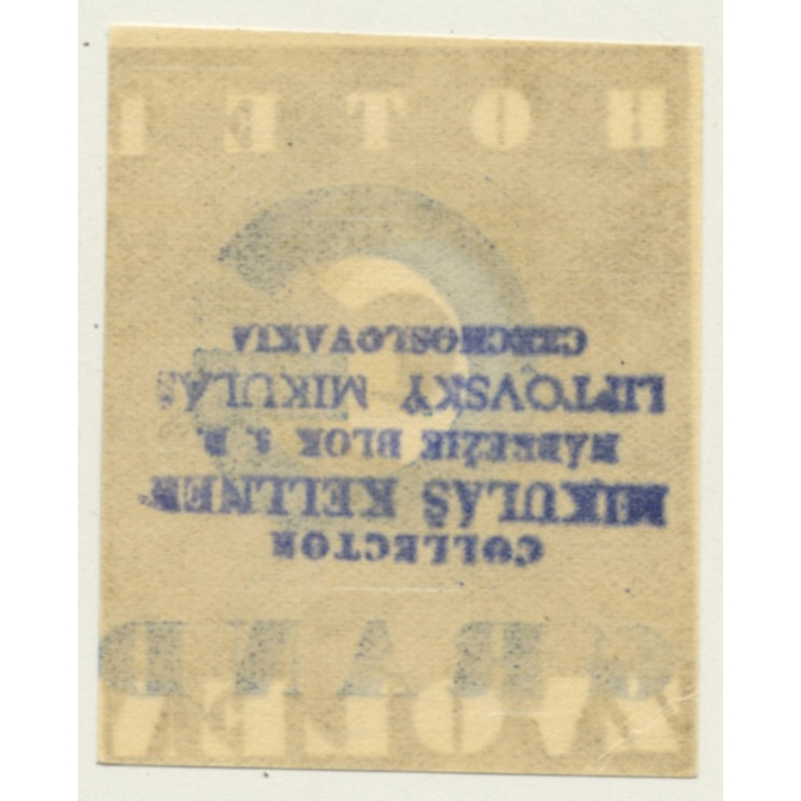 Zvolen / Slovakia: Hotel Grand (Vintage Luggage Label)