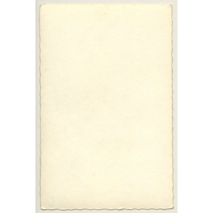 Nude Study: Racy Brunette Woman In Bodice (Vintage Photo ~ 1950s)