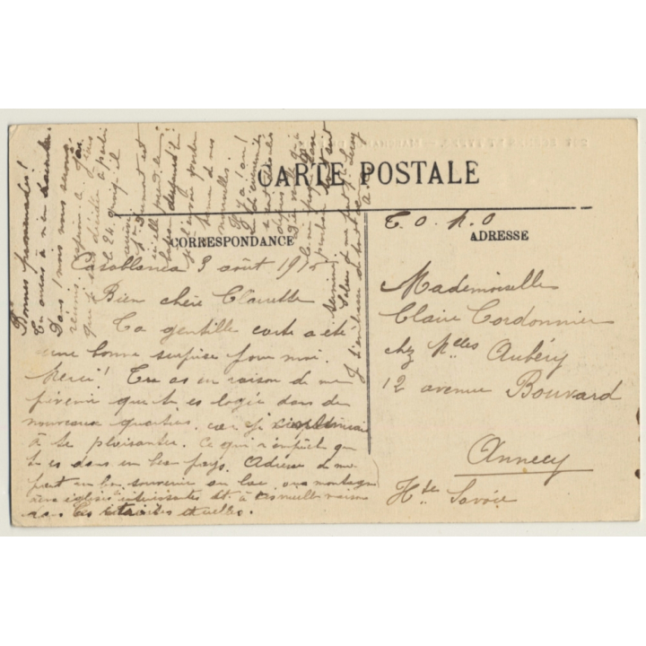 North Africa: Marchands De Pain / Ethno (Vintage PC ~1910s)