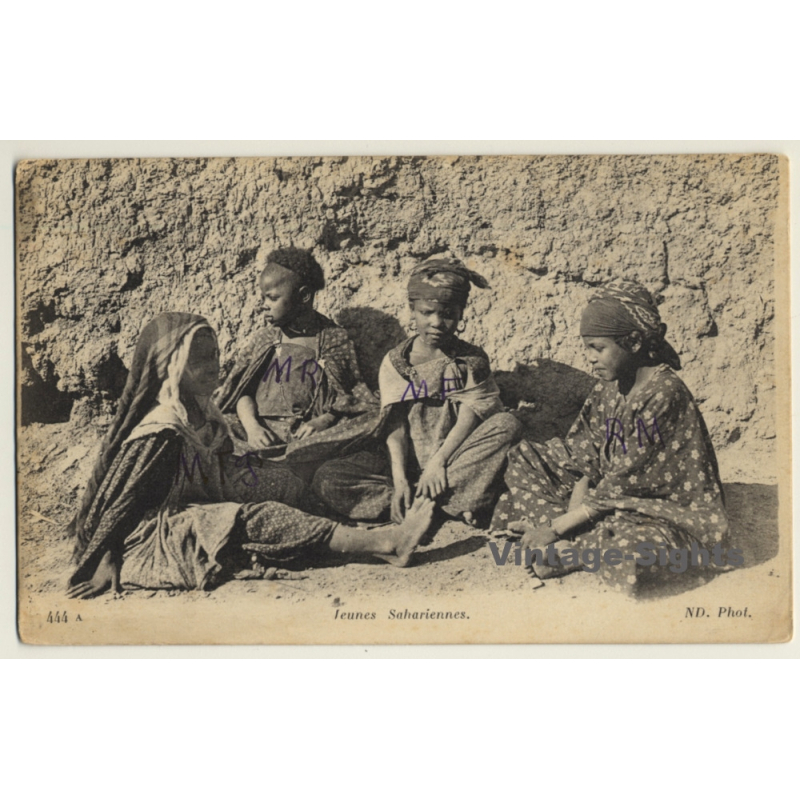 Magrheb: Jeunes Sahariennes / Ethno (Vintage PC 1922)