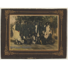 Magrheb: Un Groupe De Maures / Ethno (Vintage Hand Tinted Photo ~1920s)