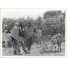 Tanzania: Maasai Men & Donkeys / Ethno (Vintage Photo ~1980s)