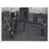 Tanzania: Local Kids In Motion / Cartwheel - Ethno (Vintage Photo ~1980s)