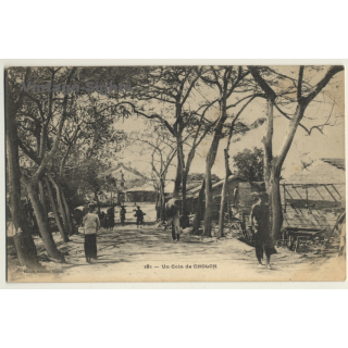 Vietnam: Un Coin De Cholon / Street View (Vintage PC ~1900s)