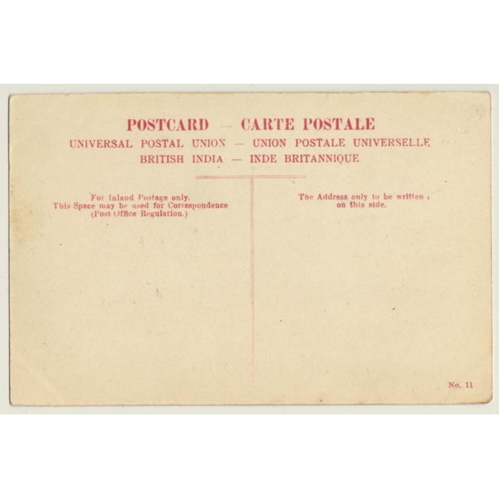 Bengal / India: Famine Stricken Victims (Vintage PC ~1910s)