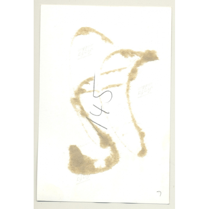 Woman In Chains / Face Mask - Metal BDSM Belt (Vintage Photo GDR ~ 1960s)