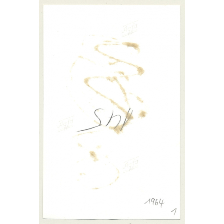 Woman In Chains *2 / Face Mask - Metal BDSM Belt (Vintage Photo GDR ~ 1960s)