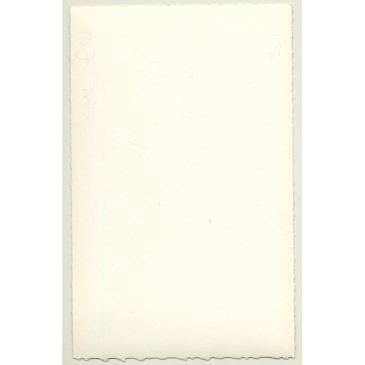 Racy Blonde Semi Nude *1 / Rear View - Butt Flash - Pin-Up (Vintage RPPC ~1950s)