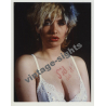Hot Punk Girl Pays Hommage To Sid Vicious (Vintage Photo 1980s)