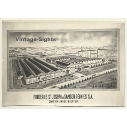 Anhée: Fonderies St. Joseph & Samson Réunies S.A. (Vintage PC ~1952)