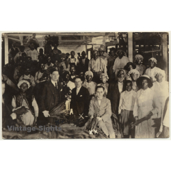 Maison J. Tirou-Diricq In Louisville USA / Belgian Tobacco Co (Vintage RPPC 1921)