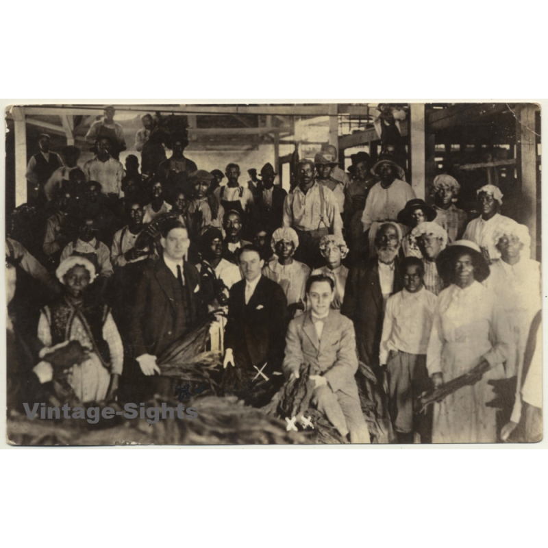Maison J. Tirou-Diricq In Louisville USA / Belgian Tobacco Co (Vintage RPPC 1921)