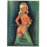 Aslan: Nude Pin-Up *4 Florence / Risqué (Vintage Pin-Up PC ~1980s)
