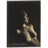 Artistic Photo Study Of Pretty Nude Under Water (Vintage Photo ~1940s/1950s)