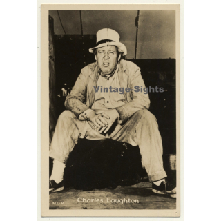 Charles Laughton / M.G.M. Movies (Vintage Press Photo ~1950s/1960s)