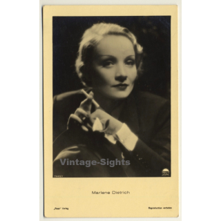 Marlene Dietrich - Ross Verlag 7440/1 / Paramount (Vintage RPPC ~1930s)