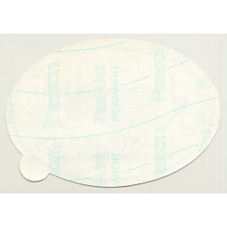 Hamburg / Germany: Atlantic Hotel Kempinski (Vintage Self Adhesive Luggage Label / Sticker)