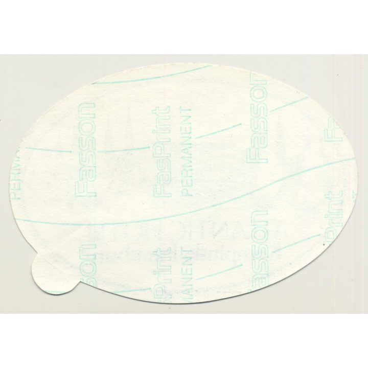 Hamburg / Germany: Atlantic Hotel Kempinski (Vintage Self Adhesive Luggage Label / Sticker)