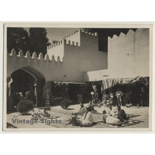 Morocco: Dans Les Soukhs / Market - Maghreb (Vintage Photo ~1940s/1950s)
