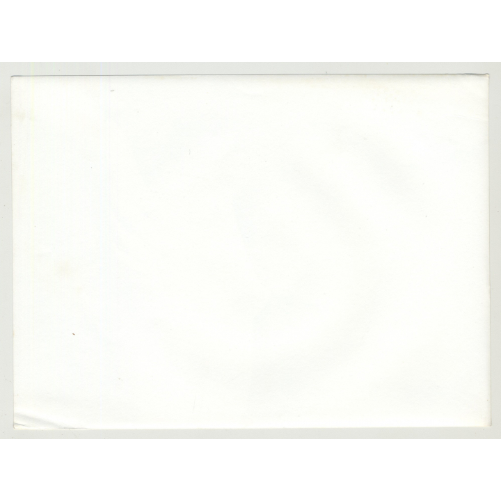 60s Nude Study: Close Up Of Cute Hippie Butt W. Flower (Vintage Amateur Photo L)