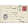 Old Deerfield / USA: Street Scene - Trees (Vintage PC 1904)