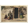 Albuquerque N.M. / USA: Elle Of Oanado - President's Blanket - Indian Building (Vintage PC)