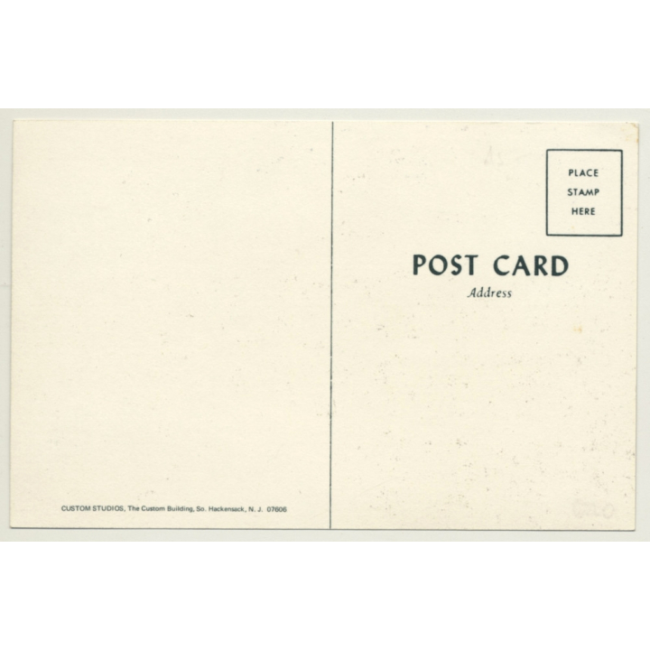 Washington D.C. / USA: The German Embassy (Vintage Postcard)