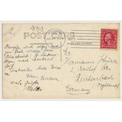Canada: View On Country House From Lawrence River (Vintage RPPC 1913)