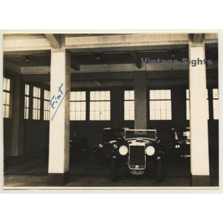 Lisbon / Portugal: FIAT Car Dealer *1 / Fiat 521 (2nd Gen. Photo ~1930s)