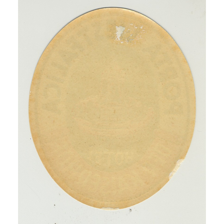 Hotel Der Kaiserhof - Porta Westfalica / Germany (Vintage Luggage Label)