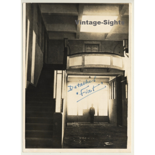 Lisbon / Portugal: FIAT Car Dealer *2 / Showroom (2nd Gen. Photo ~1930s)