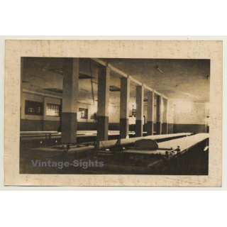 Alverca / Portugal: Car Body Press Shop *3 / Estamparia Coches (2nd Gen. Photo ~1930s)