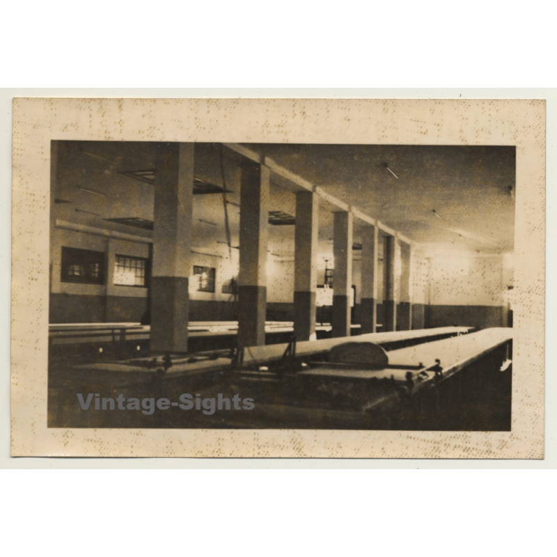 Alverca / Portugal: Car Body Press Shop *3 / Estamparia Coches (2nd Gen. Photo ~1930s)