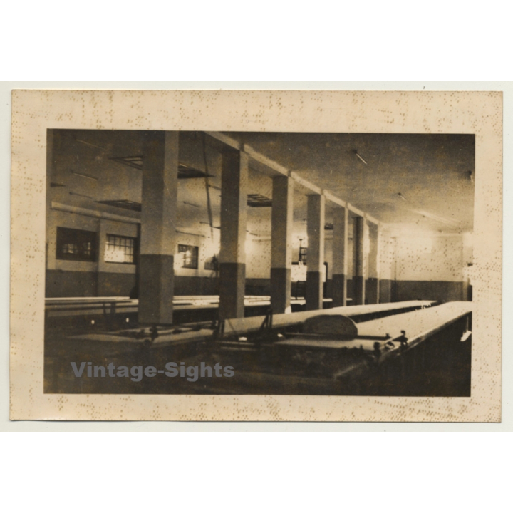 Alverca / Portugal: Car Body Press Shop *3 / Estamparia Coches (2nd Gen. Photo ~1930s)