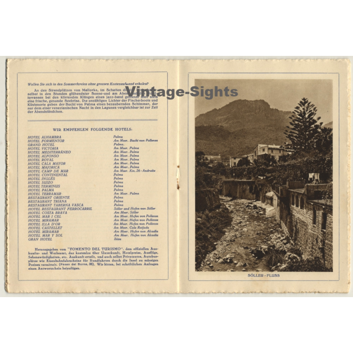 Mallorca / Mallorka (Vintage German Travel Booklet ~1950s/1960s)