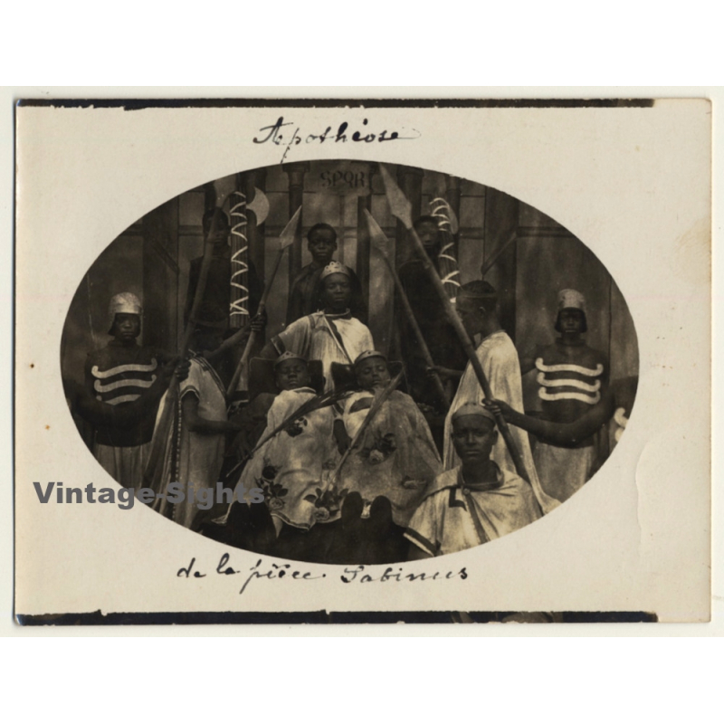 Africa: Apothéose De La Prince Sabinus (Vintage Photo ~1930s/1940s)