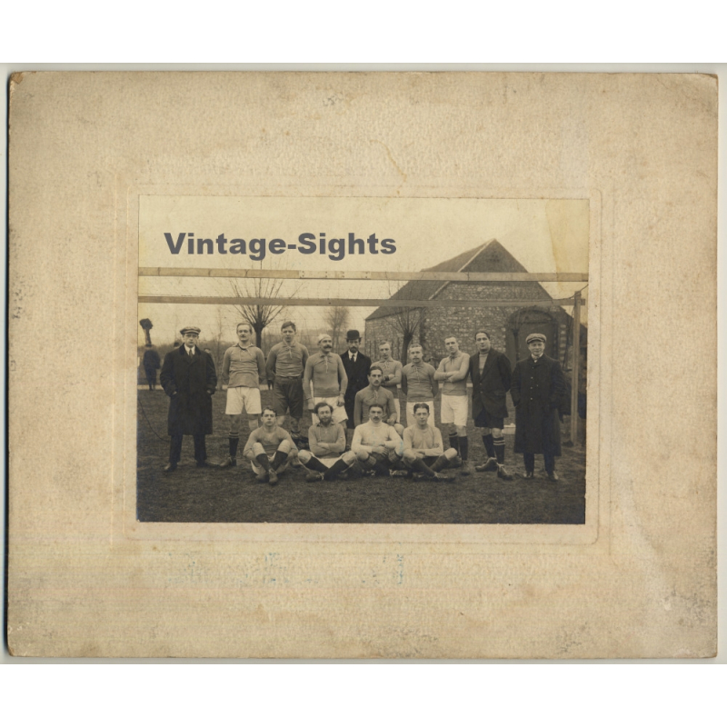 Belgium: Equipe I De L'Olympic Club Le Mans 1911 / Football - Rugby (Vintage Photo)