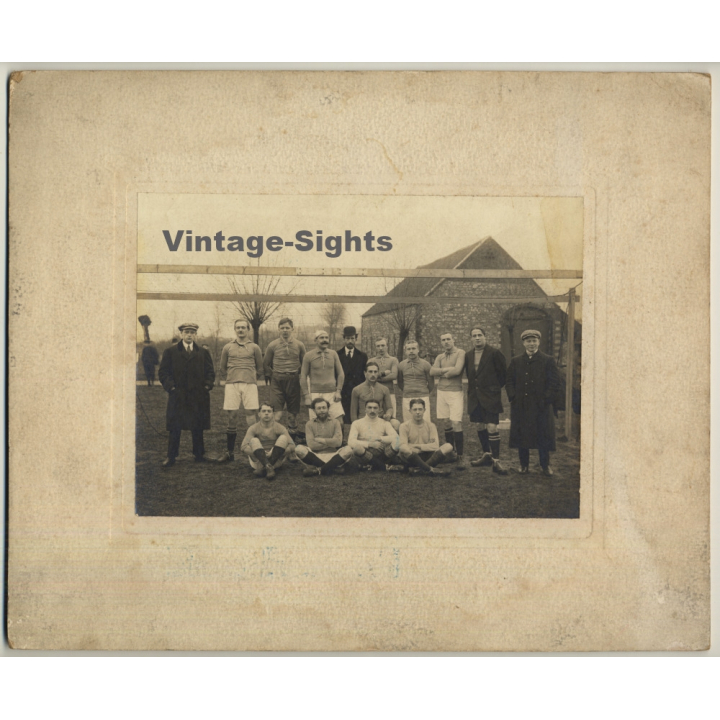 Belgium: Equipe I De L'Olympic Club Le Mans 1911 / Football - Rugby (Vintage Photo)