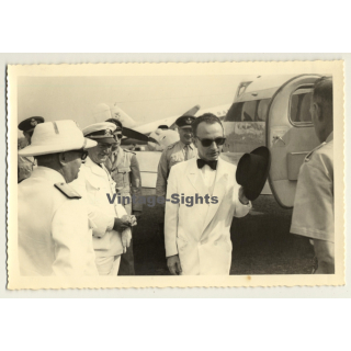 Léopoldville: Léo Pétillon Va Prendre Ses Fonctions De G.G. (Vintage Photo 1952)