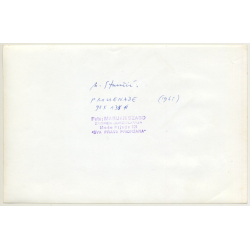 Marijan Szabo (1913-1967): Promenade (1961) By Staniú (Vintage Photo 1961)